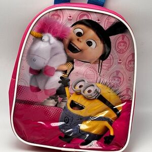 Pink Minions Despicable Me Mini Backpack